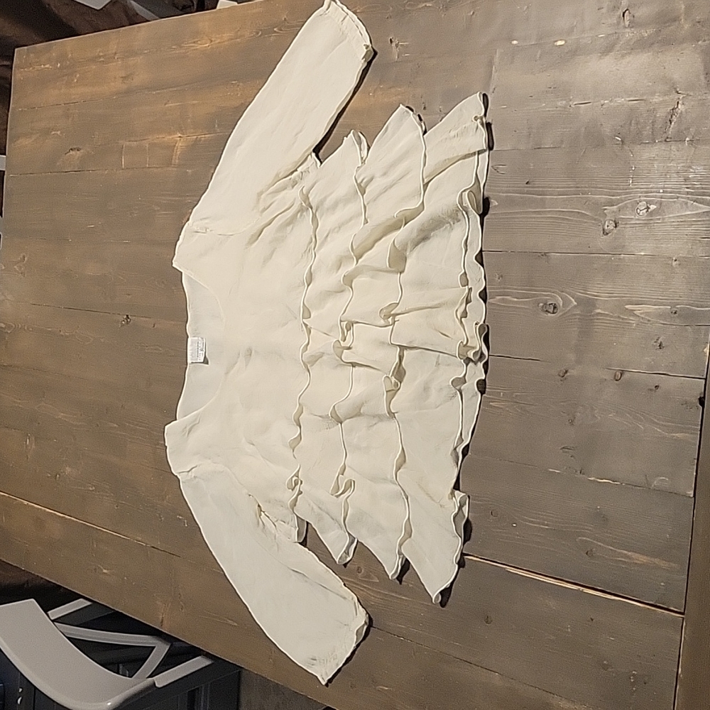 Ruffle Blouse Off white SzL